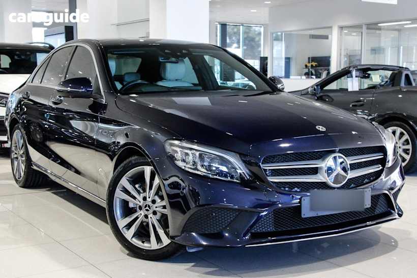 Blue 2020 Mercedes-Benz C-CLASS Sedan C200 R