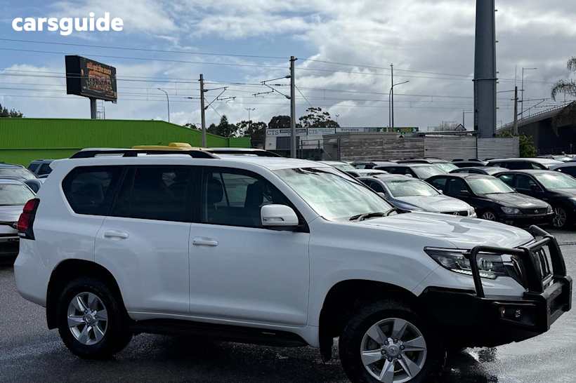 White 2020 Toyota Landcruiser Prado SUV GXL 4X4