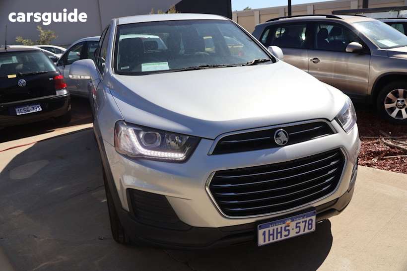 Silver 2016 Holden Captiva Wagon 7 Ls (Fwd)