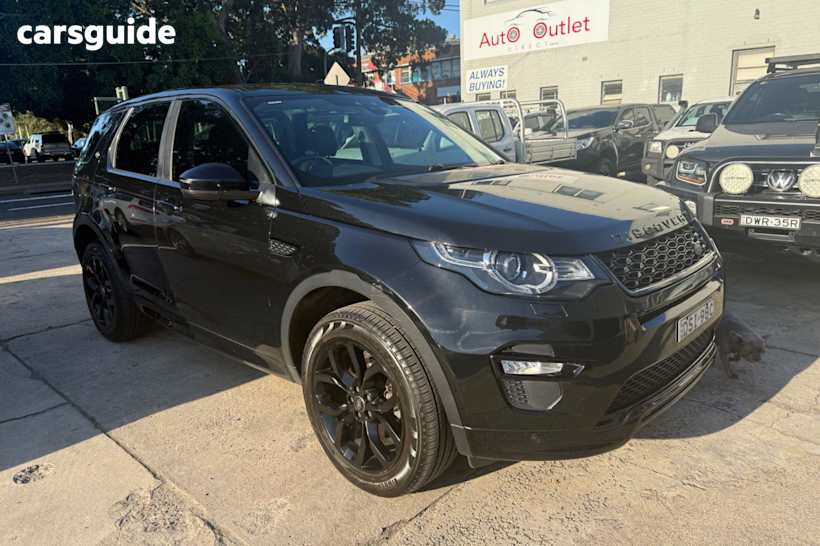 Black 2017 Land Rover Discovery Sport SUV TD4 132KW HSE 4X4