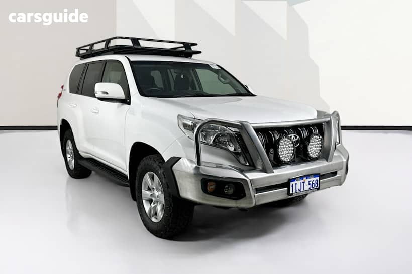 White 2017 Toyota Landcruiser Prado Wagon Gxl (4X4)