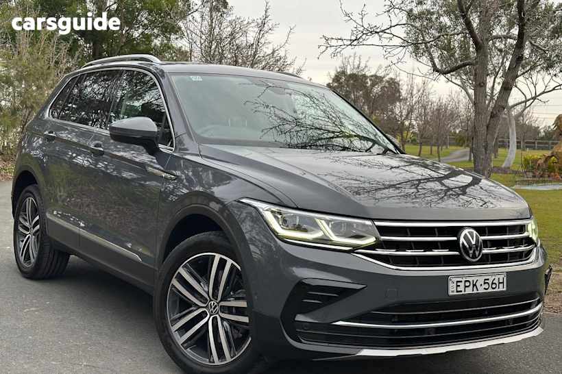 Grey 2021 Volkswagen Tiguan SUV 162TSI ELEGANCE 4WD