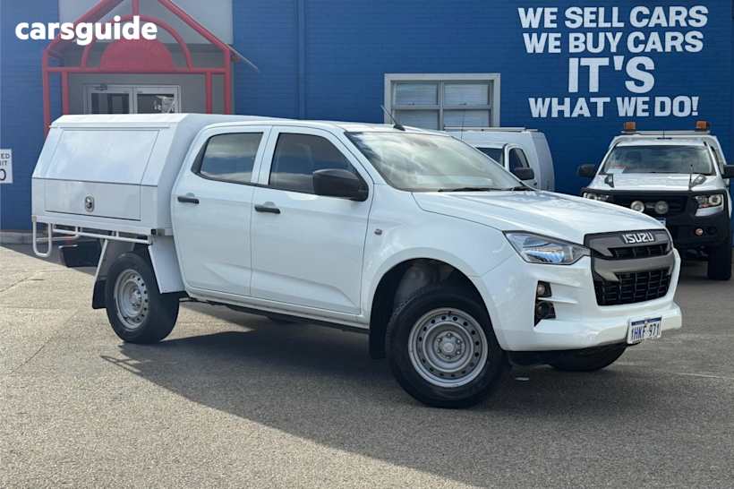 White 2021 Isuzu D-MAX Ute Tray SX HIGH RIDE R