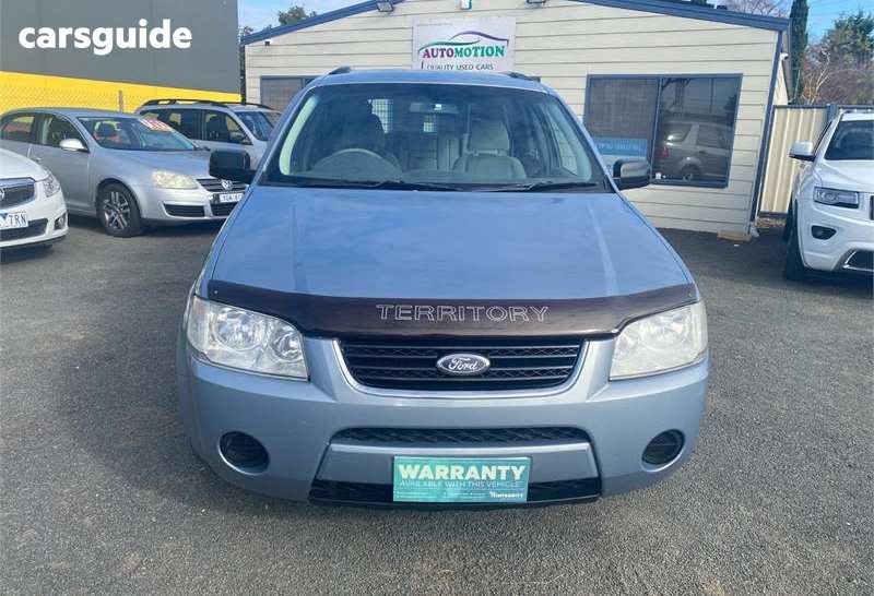Silver 2008 Ford Territory Wagon Tx (Rwd)