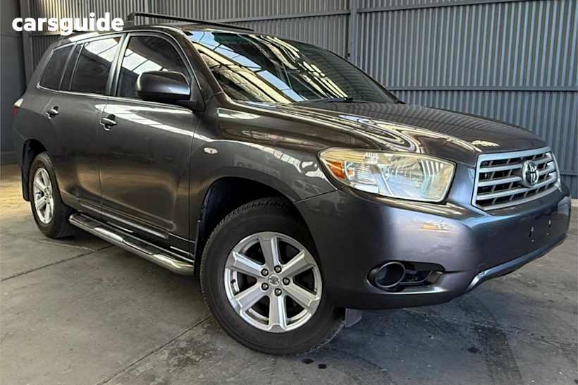 Grey 2008 Toyota Kluger Wagon Kx-R (Fwd) 5 Seat