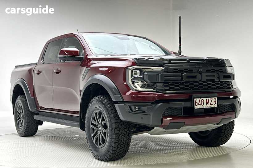 White 2022 Ford Ranger Ute Tray RAPTOR 4X4
