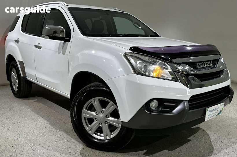White 2017 Isuzu MU-X SUV LS-T 4X4