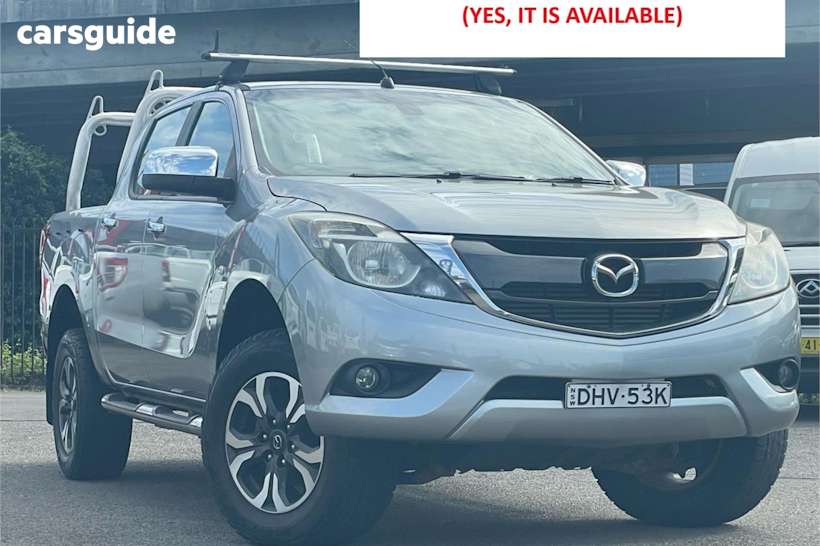 Silver 2016 Mazda BT-50 Ute Tray XTR HI-RIDER R