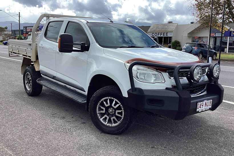 White 2016 Holden Colorado Ute Tray LS 4X4
