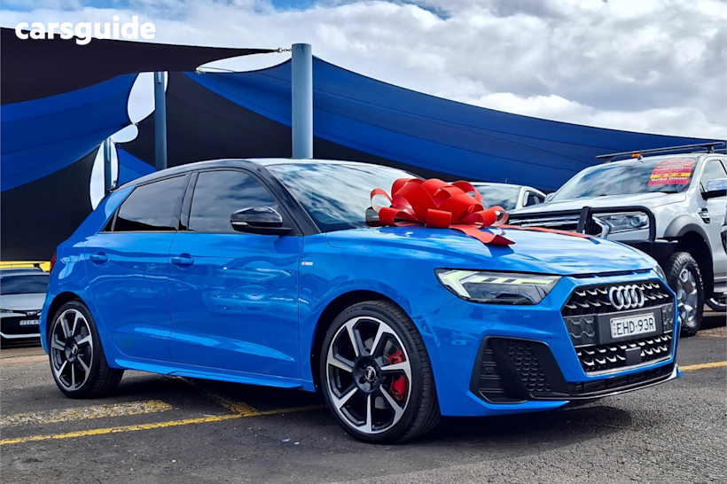 Blue 2020 Audi A1 Sportback 40 Tfsi S Line S Tronic