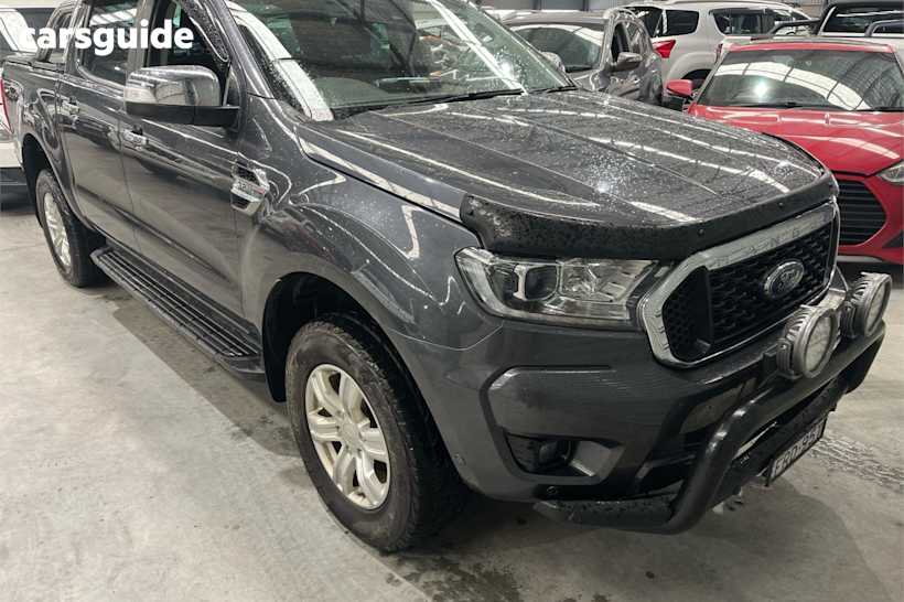 Grey 2021 Ford Ranger Ute Tray XLT 4X4