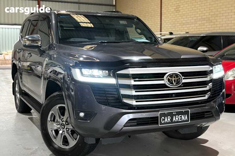 Grey 2023 Toyota Landcruiser SUV SAHARA 4X4