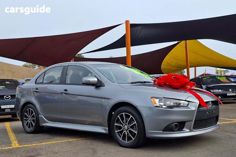 Grey 2015 Mitsubishi Lancer Sedan Es Sport