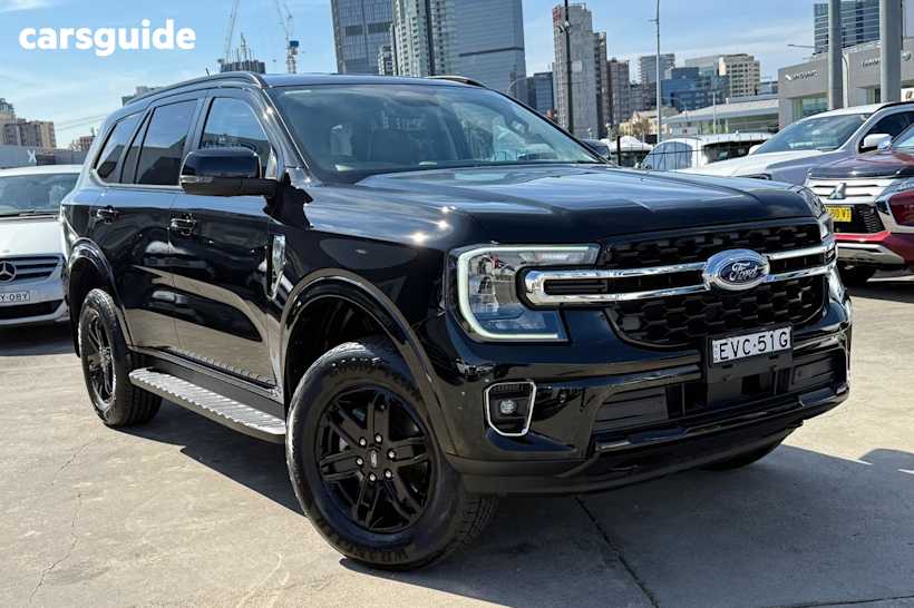 Black 2022 Ford Everest SUV TREND 4X4