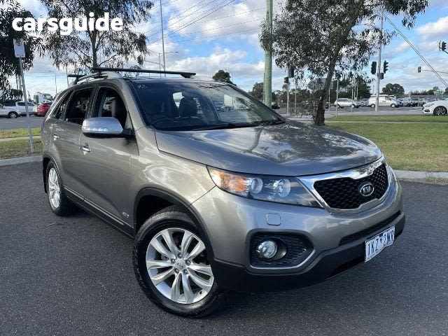 Grey 2011 Kia Sorento SUV PLATINUM 4WD