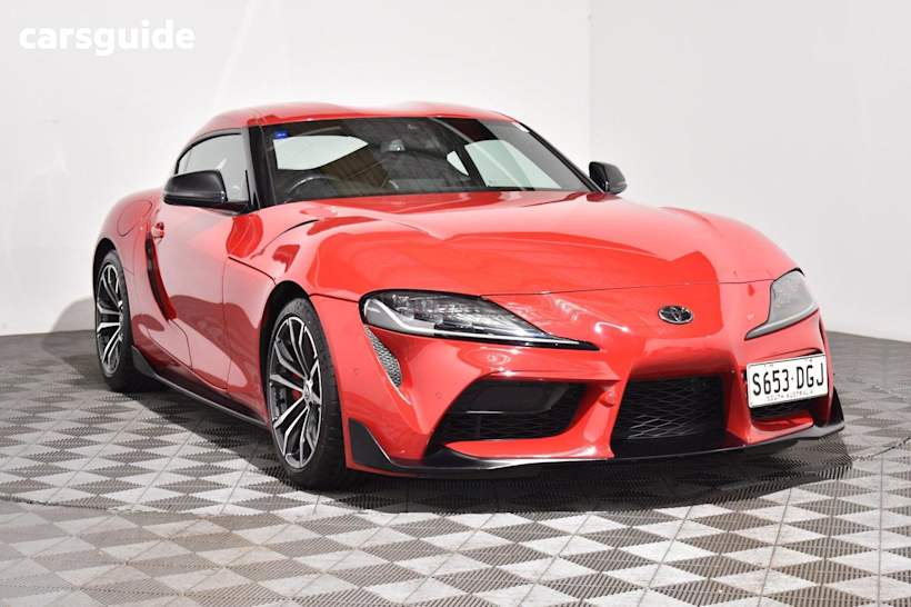 Red 2019 Toyota Supra Coupe GR GTS R
