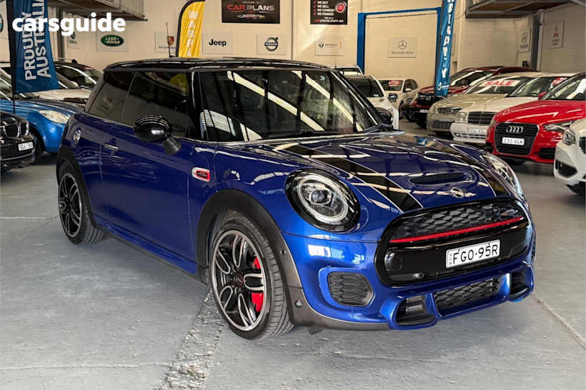 Blue 2018 Mini Cooper Hatchback John Cooper Works 3D Hatch