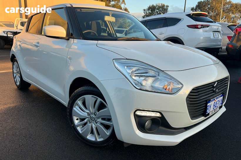 White 2020 Suzuki Swift Hatchback Gl Navi