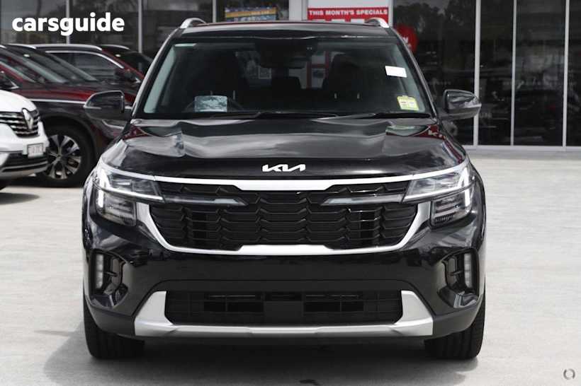 Black 2025 Kia Seltos SUV GT-LINE F