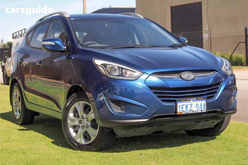 Blue 2014 Hyundai IX35 Wagon Active (Fwd)