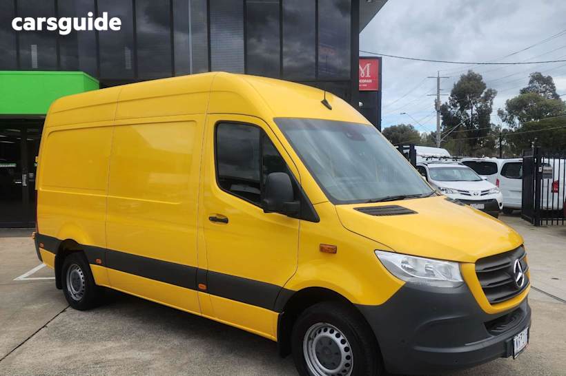 Yellow 2019 Mercedes-Benz Sprinter Commercial 314CDI