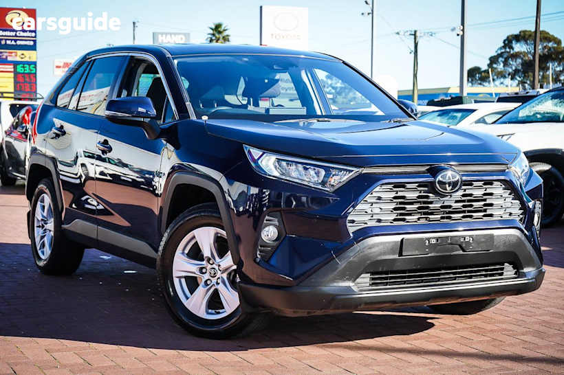 Blue 2019 Toyota RAV4 Wagon Gx (2Wd)