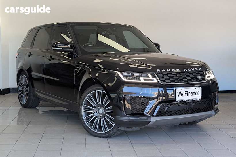 Black 2019 Land Rover Range Rover Sport SUV SDV6 225KW SE 4X4