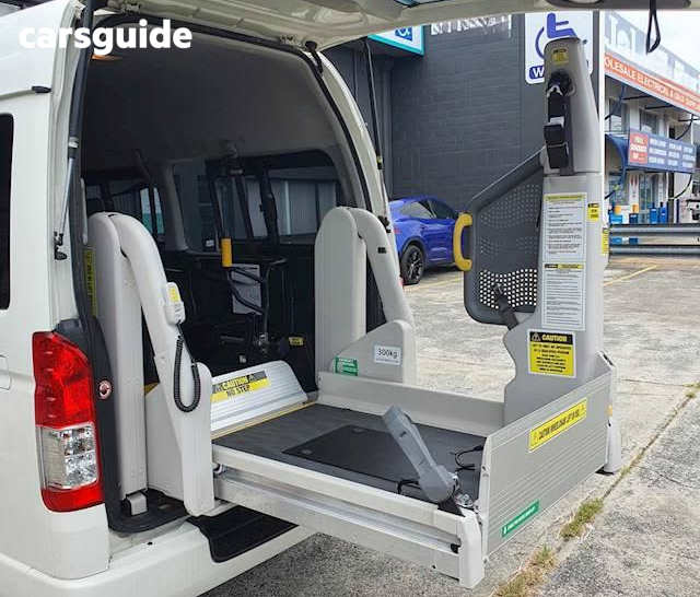 White 2019 Toyota HiAce SUV LONG WHEELBASE