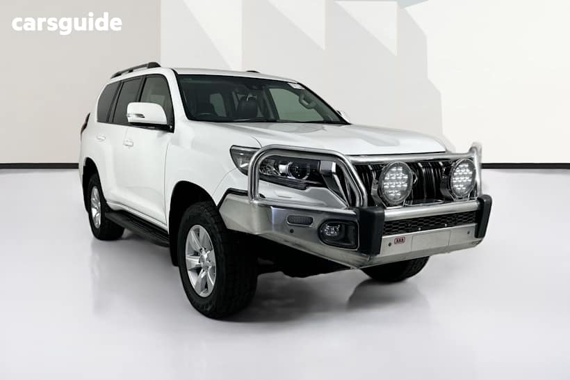 White 2022 Toyota Landcruiser Prado Wagon Gxl Premium Interior