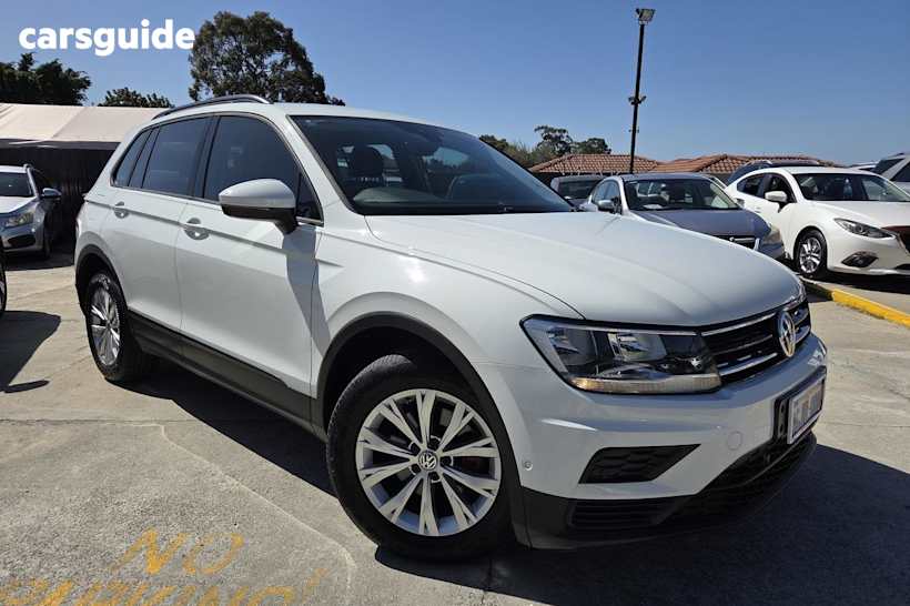 White 2017 Volkswagen Tiguan Wagon 110 Tsi Trendline