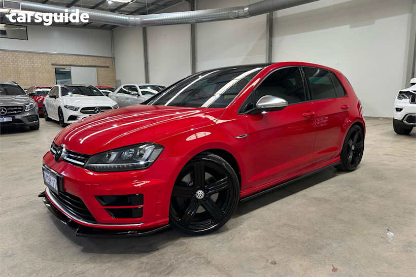 Red 2015 Volkswagen Golf Hatch R