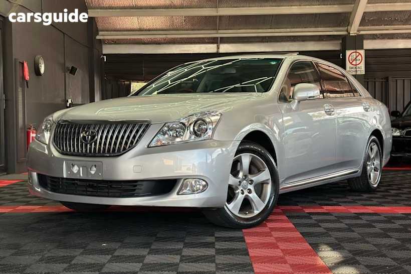 Silver 2009 Toyota Crown Sedan MAJESTA A TYPE L PACKAGE 4DR SEDAN 8SP AUTO 4.6I