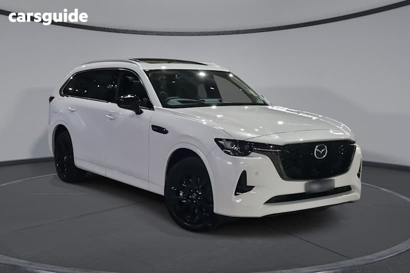 White 2025 Mazda CX-80 SUV P50E GT 4X4