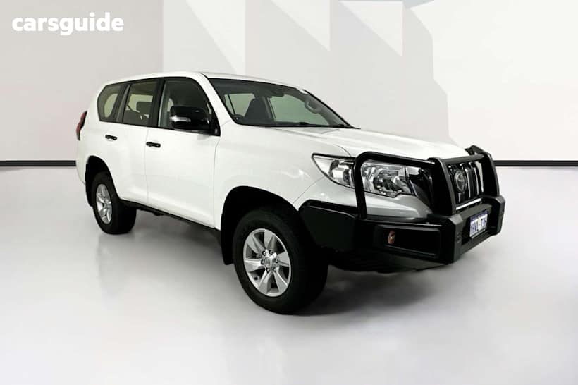 White 2023 Toyota Landcruiser Prado Wagon Gx