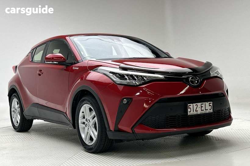 Red 2022 Toyota C-HR SUV GXL F