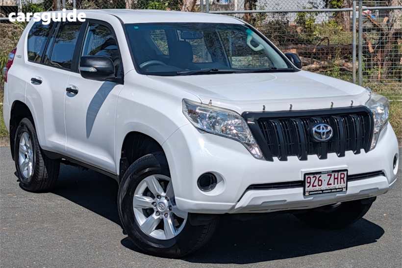 White 2016 Toyota Landcruiser Prado SUV GX 4X4