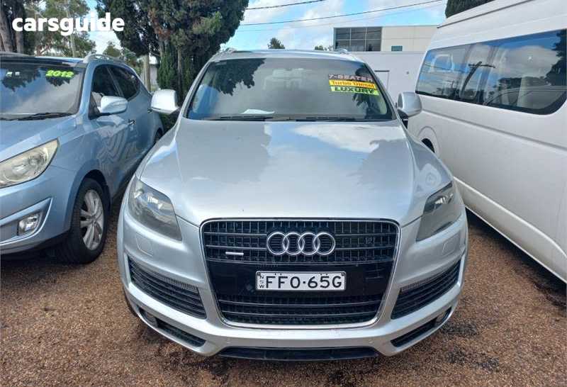 Silver 2008 Audi Q7 Wagon 3.0 Tdi Quattro