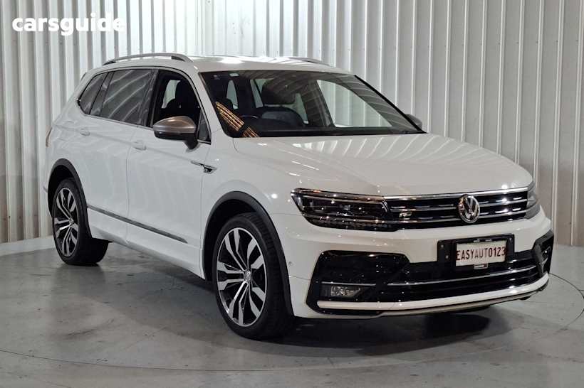 White 2018 Volkswagen Tiguan Wagon Allspace 162 Tsi Highline