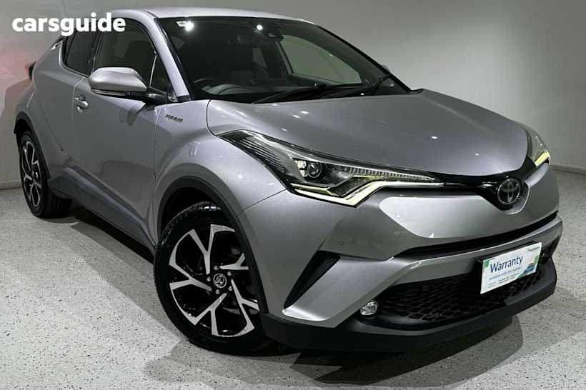 Grey 2018 Toyota C-HR SUV KOBA F