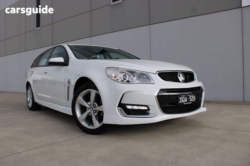 White 2016 Holden Commodore Sportswagon Sv6 Reserve Edition