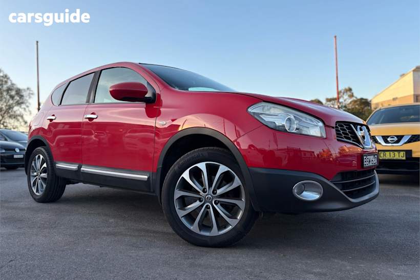 Red 2010 Nissan Dualis Wagon Ti (4X2)