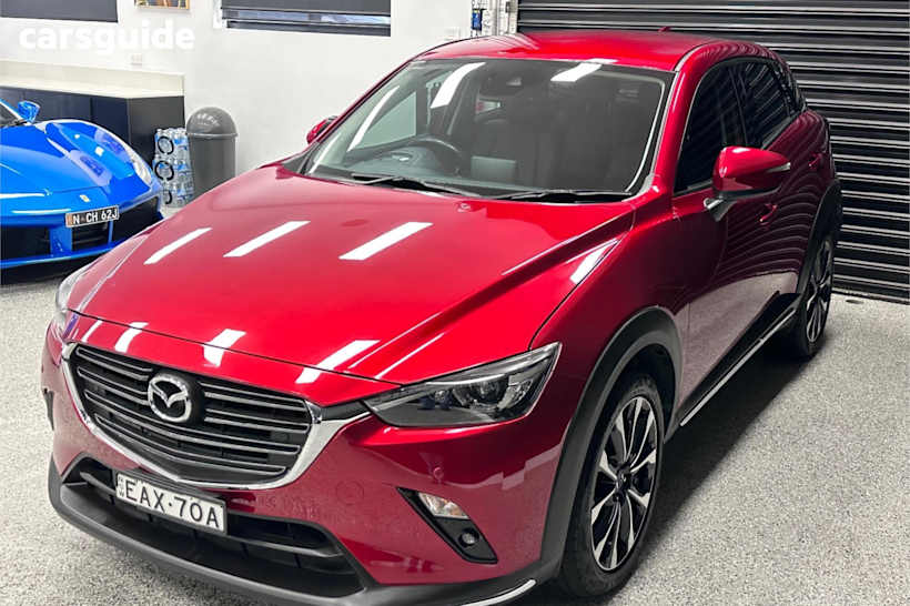 Red 2019 Mazda CX-3 SUV STOURING F