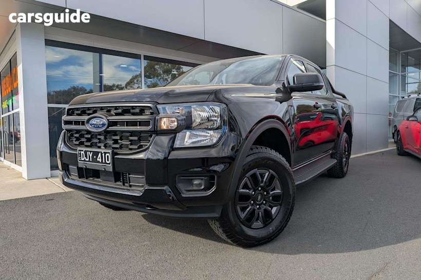 Black 2024 Ford Ranger Double Cab Pick Up Xl 2.0 (4X4) Black Edition