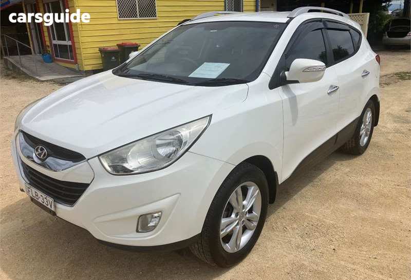 White 2011 Hyundai IX35 Wagon Elite (Awd)