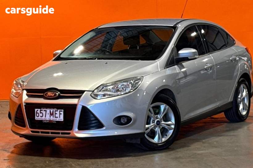 Silver 2011 Ford Focus Sedan Trend