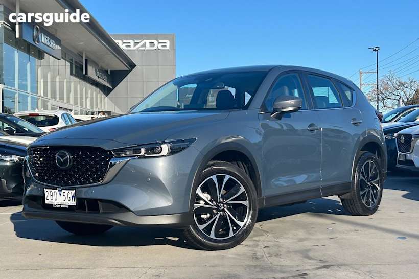 Grey 2024 Mazda CX-5 SUV G25 TOURING 4X4
