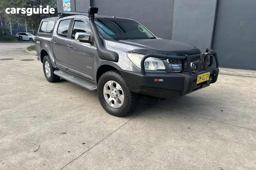 Grey 2013 Holden Colorado Ute Tray LTZ 4X4