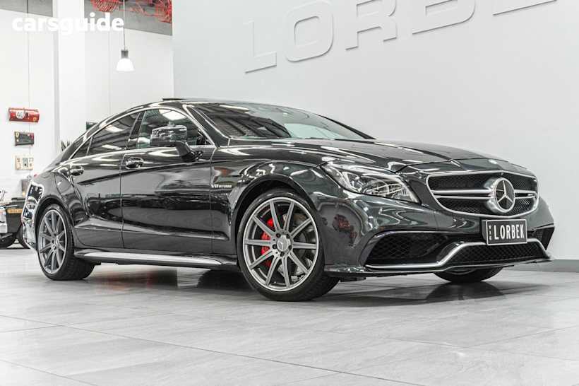 Black 2015 Mercedes-Benz CLS63 Coupe Amg S