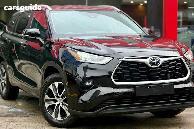 Black 2022 Toyota Kluger SUV GXL 4X4