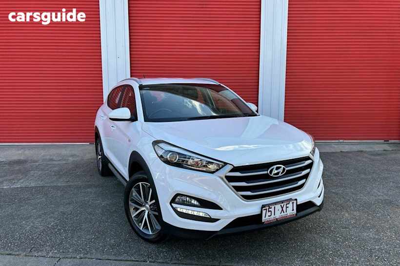 White 2017 Hyundai Tucson Wagon Active X (Fwd)